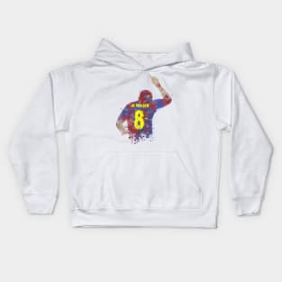 Andres Iniesta - Barcelona Legend Kids Hoodie